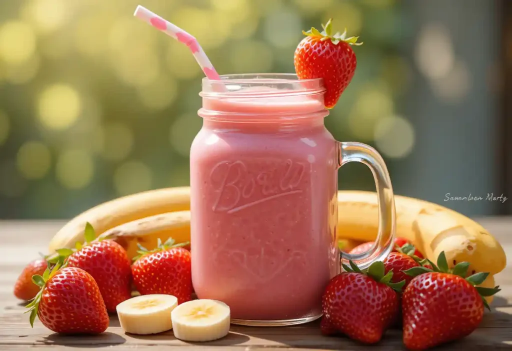 Strawberry Banana Shake