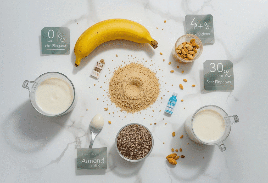 The 5 Ingredients Banana Shake Recipe