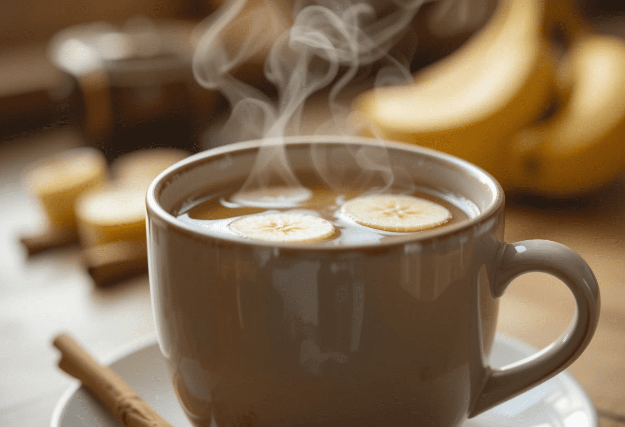 Banana Tea Recipe for Sleep, Digestion & Weight Loss