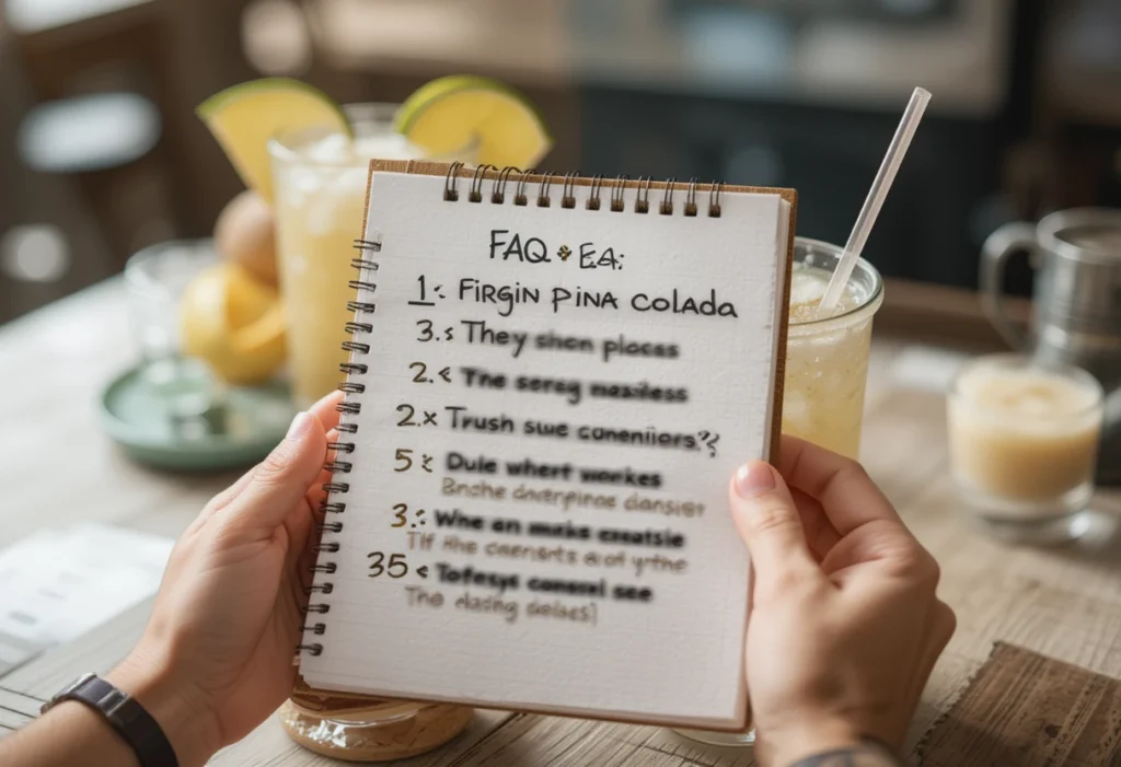 FAQs About Virgin Pina Colada Recipe