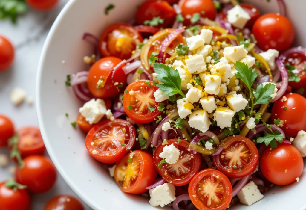 Fresh Cherry Tomato Salad