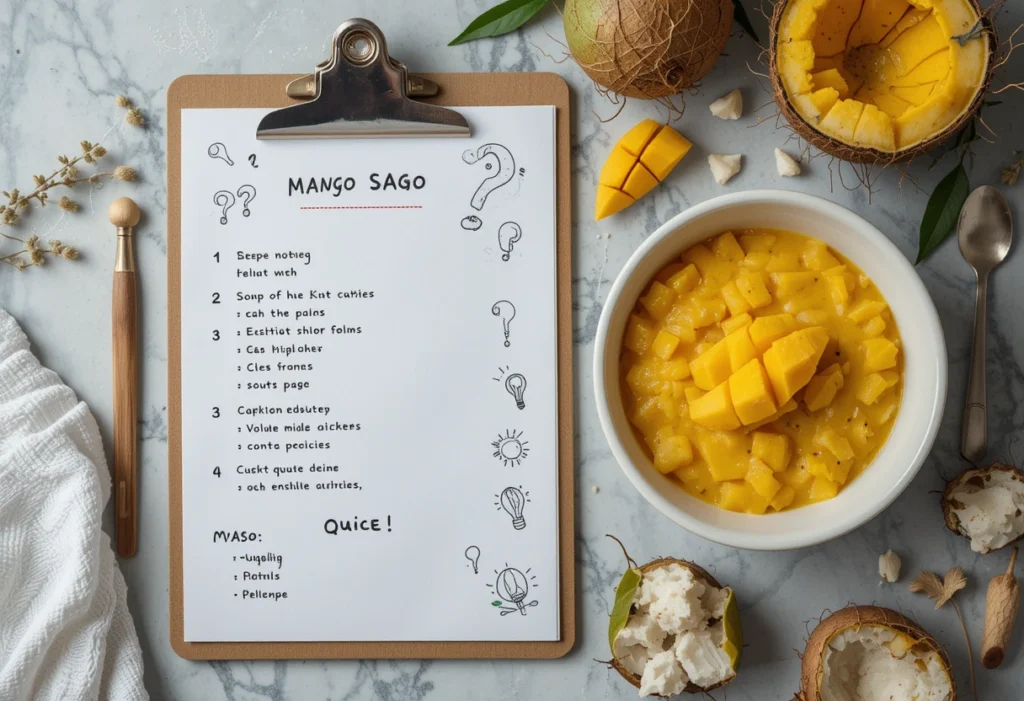 Frequently Asked Questions About Mango Sago Recipe