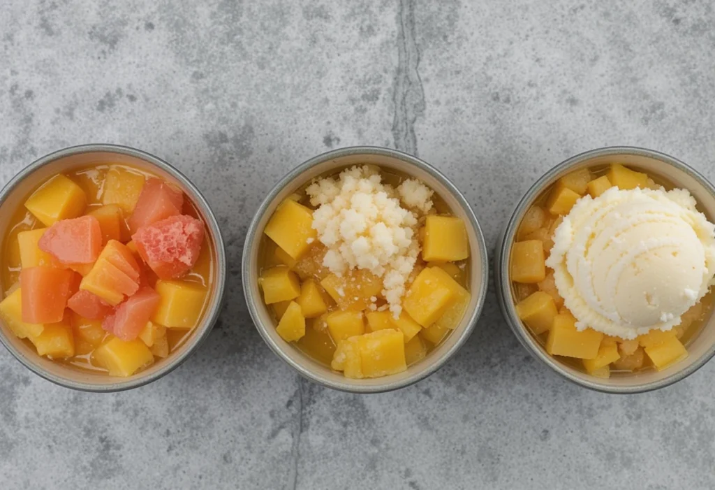 Variations For Mango Sago Recipe