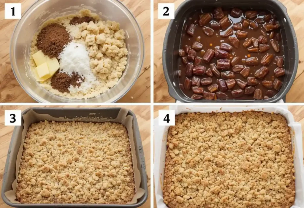 Step-by-Step Instructions For Date Bar Recipe