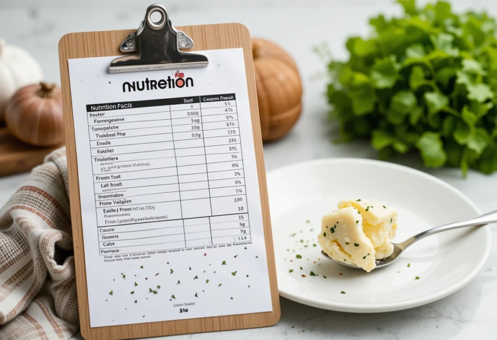 Nutritional Value for Cowboy Butter Recipe