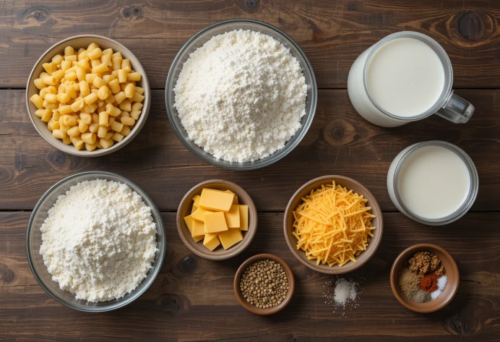 Ingredients You'll Need For Mac and Cheese