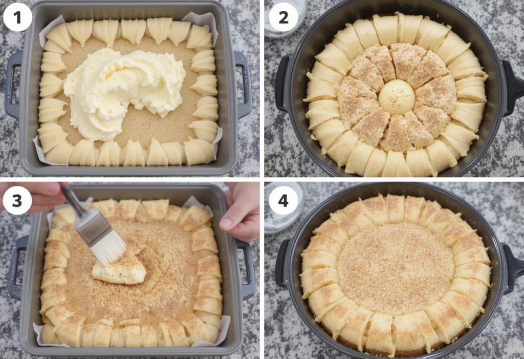 Step-by-Step Instructions For Sopapilla Cheesecake Recipe