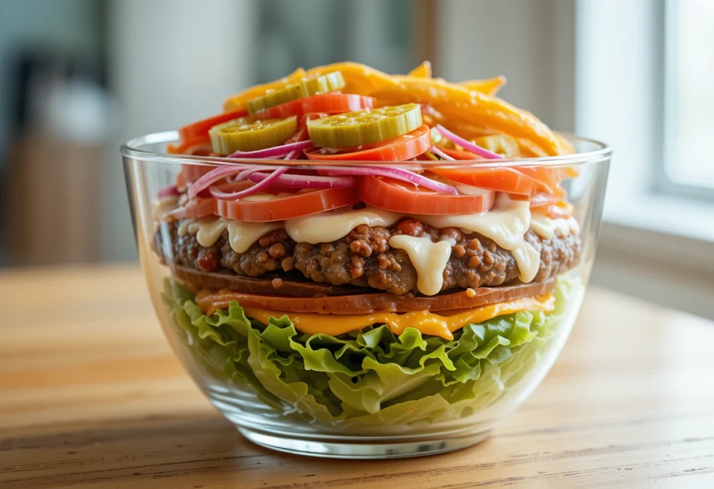 What is a Big Mac Salad Recipe?