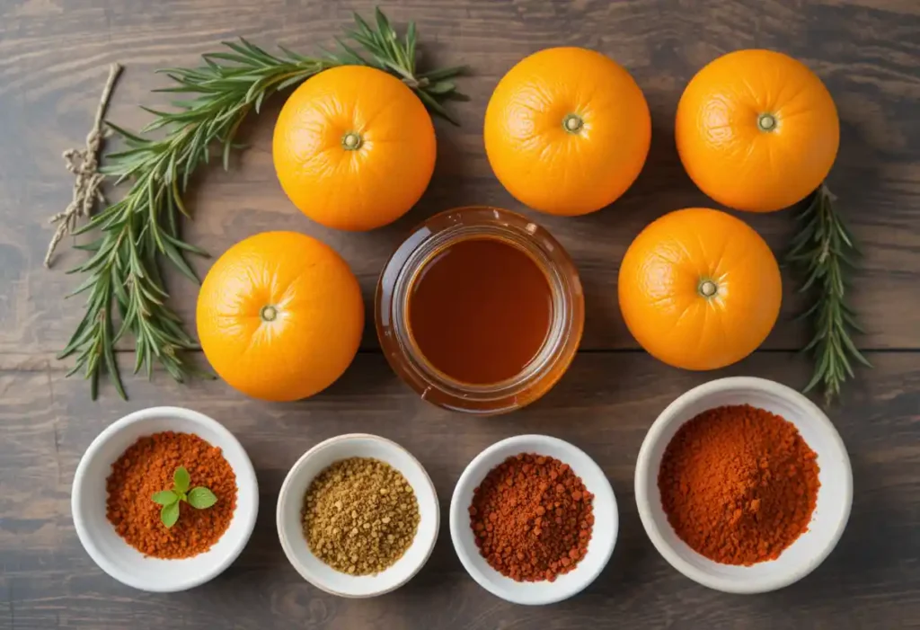 Ingredients You Will Need Orange Rosemary Drink