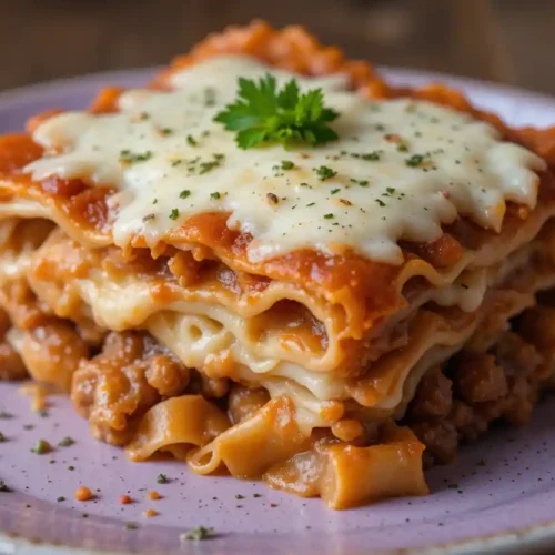 Easy Lasagna Recipe with Cottage Cheese