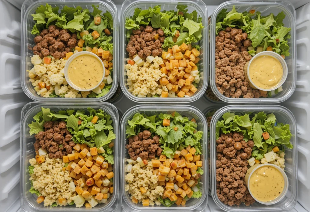 Storage and Meal Prep Guide for Big Mac Salad Recipe