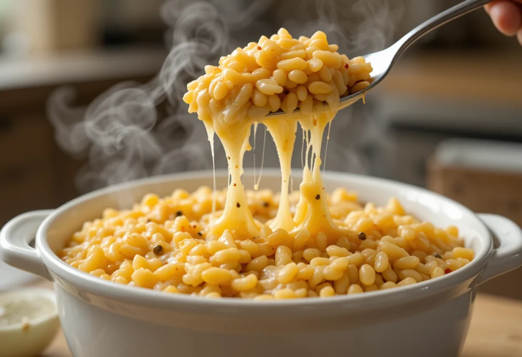 What is a Cheesy Rice Recipe?