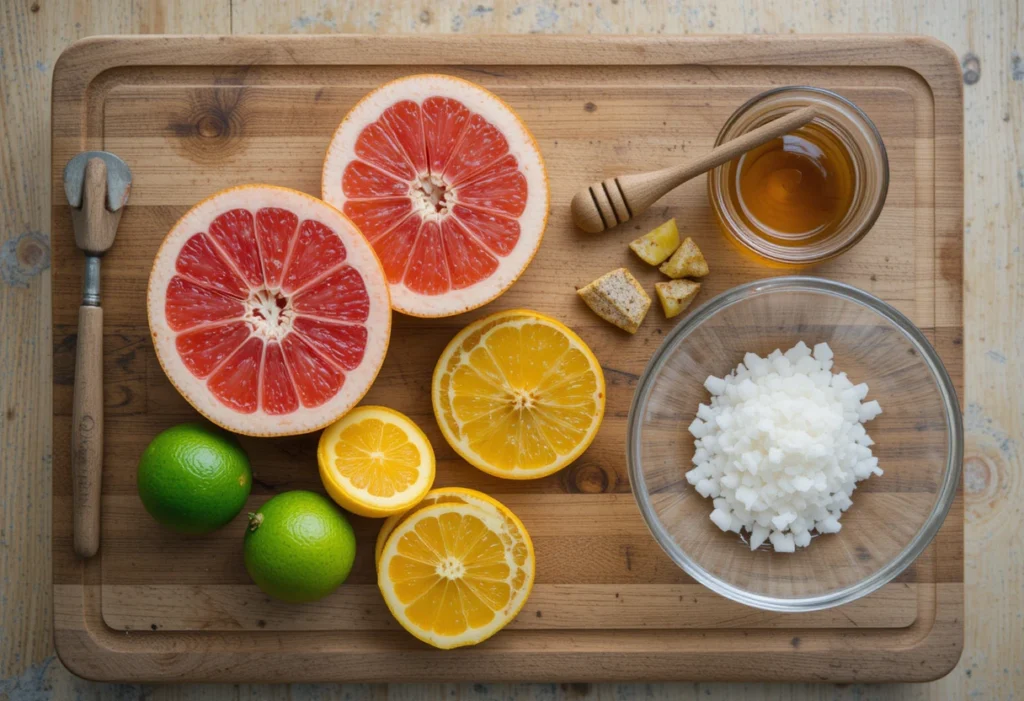 Benefits of Each Ingredient For the Grapefruit Juice Recipe