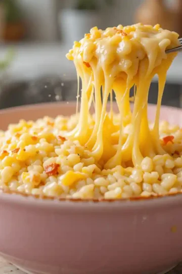 Cheesy Rice Recipe - Easy Comfort Food for the Whole Family