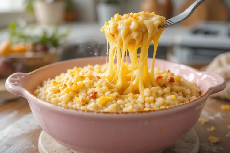 Cheesy Rice Recipe - Easy Comfort Food for the Whole Family