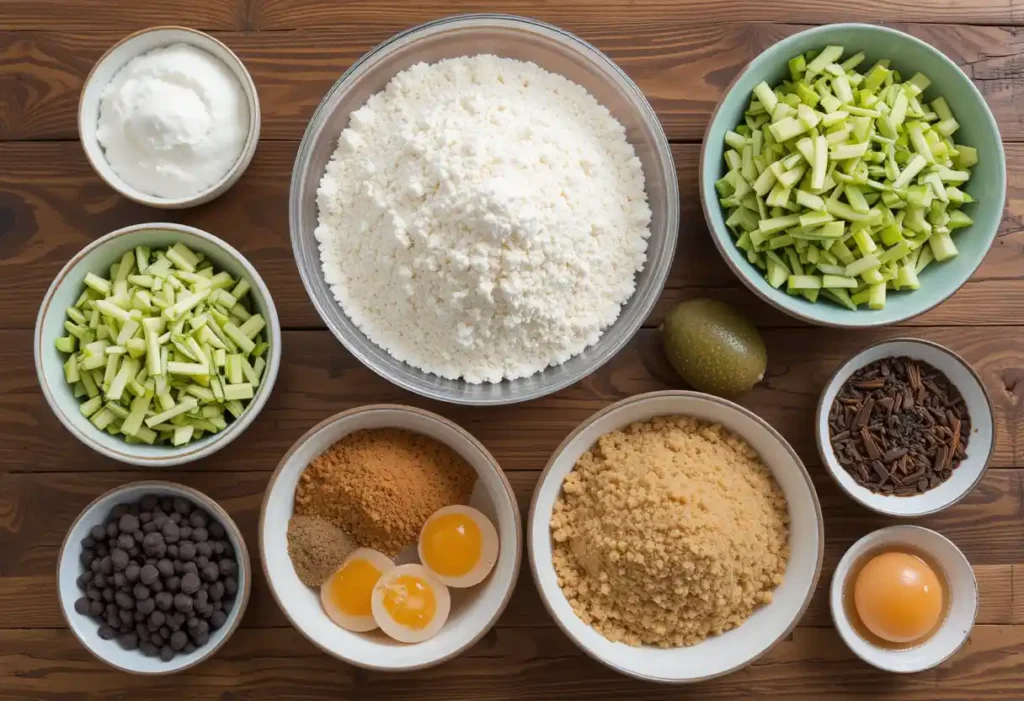 Ingredients and Their Role in the Zucchini Bread Recipe