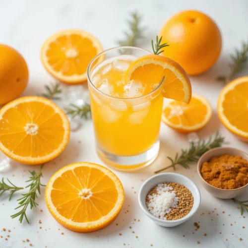 Orange Rosemary Drink Recipe