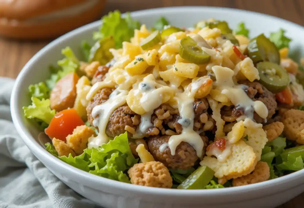Why Big Mac Salad is a Healthy Choice