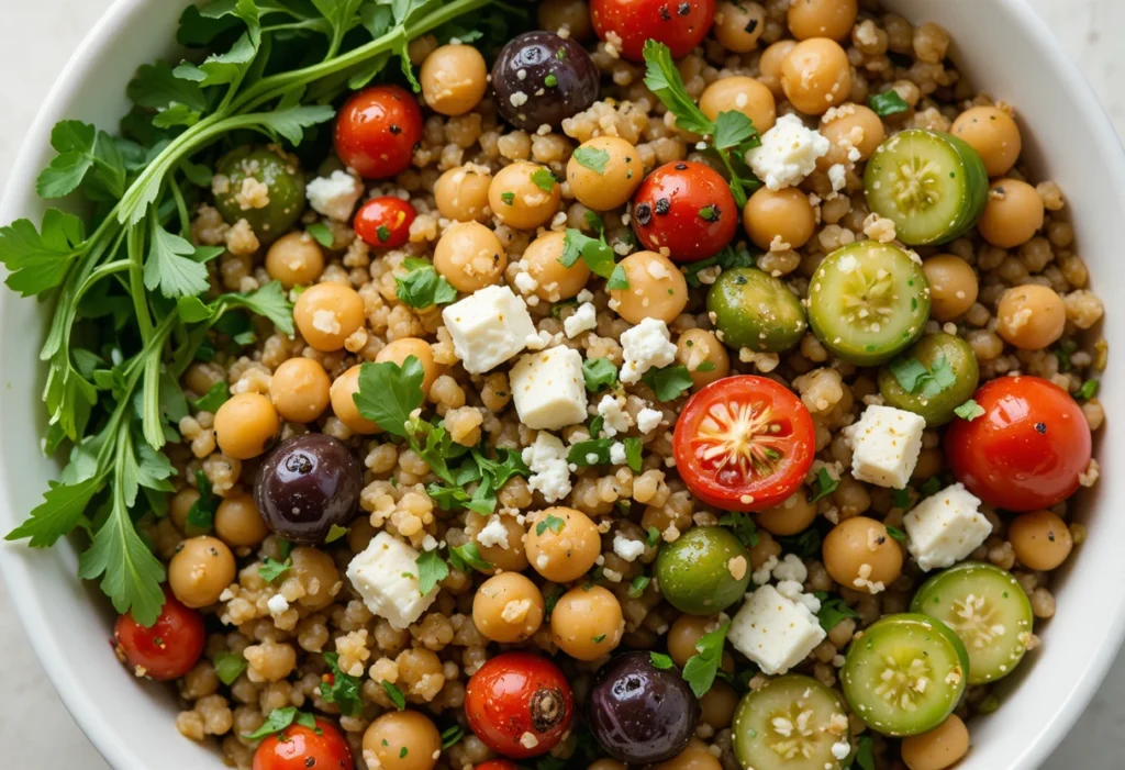 Recipe: Mediterranean Quinoa Meal Prep Bowl