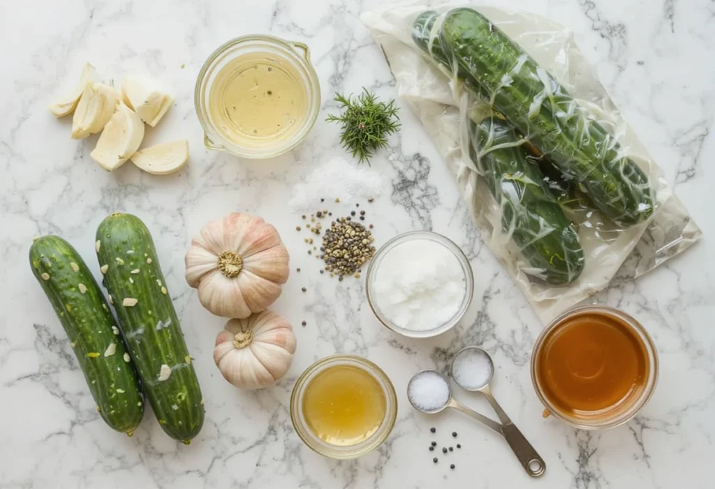 Ingredients You Need for Canned Dill Pickles Recipe
