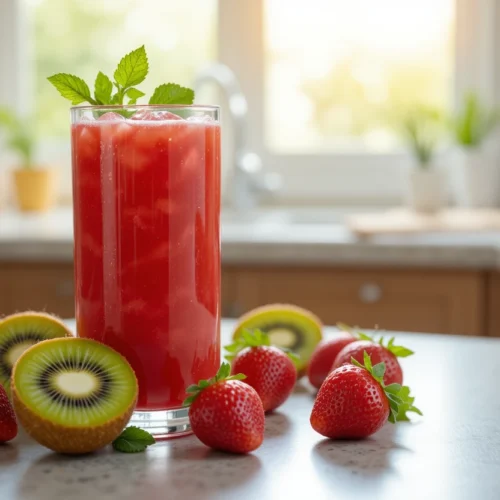 Strawberry Kiwi Juice