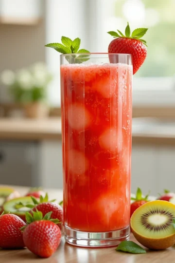 Strawberry Kiwi Juice: A Fresh, Halal, and Healthy Drink for Everyone
