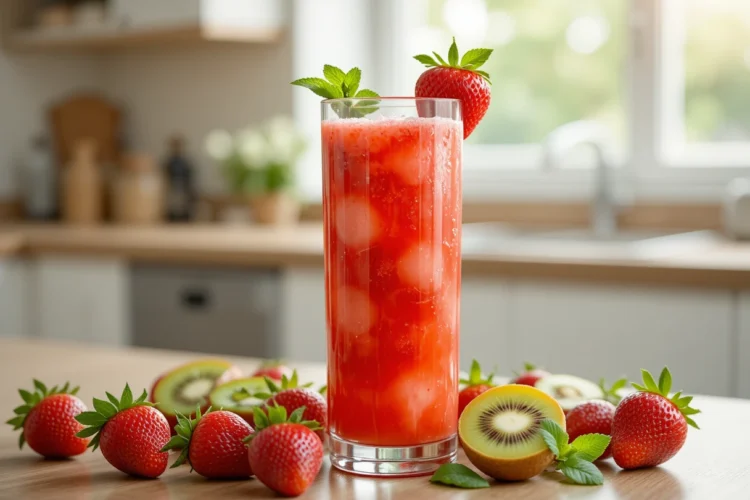 Strawberry Kiwi Juice: A Fresh, Halal, and Healthy Drink for Everyone