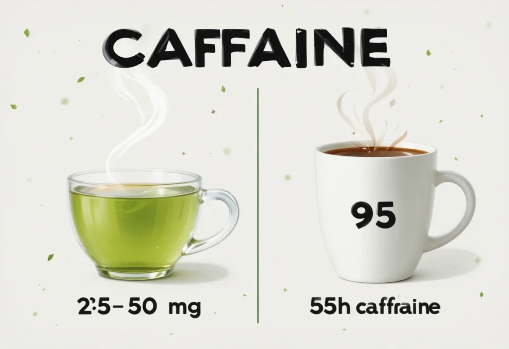 How Much Caffeine in Green Tea Drinks?