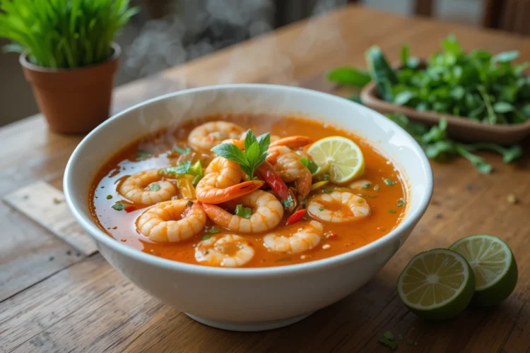 Tom Yum Recipe: Authentic Halal Thai Soup for Seafood Lovers