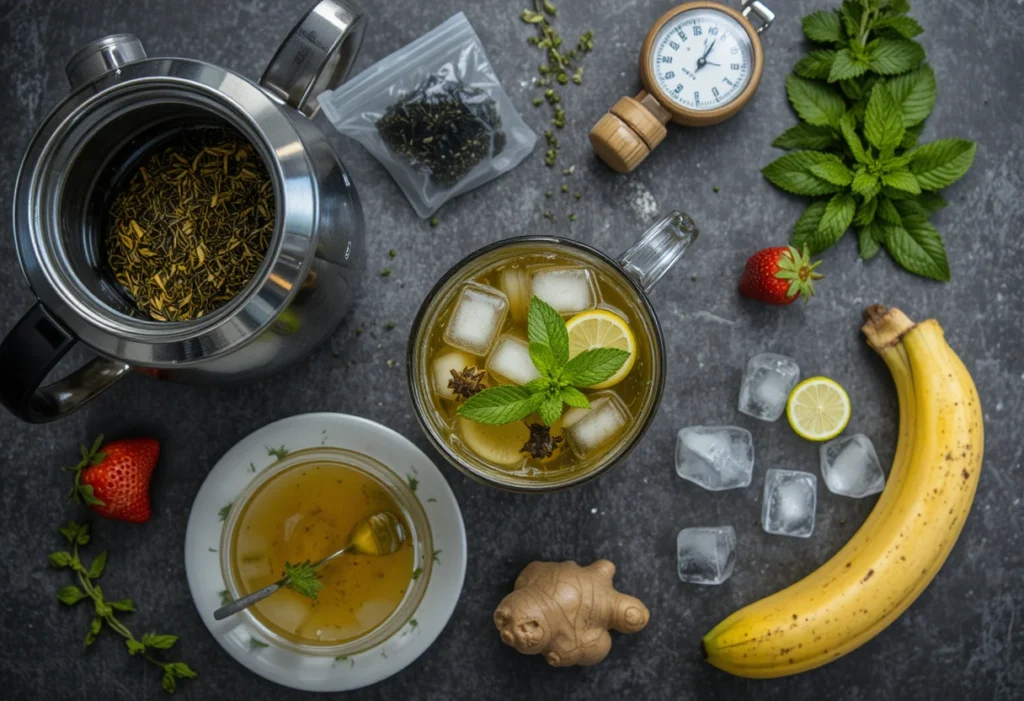 Easy Homemade Green Tea Caffeine Drink Recipes