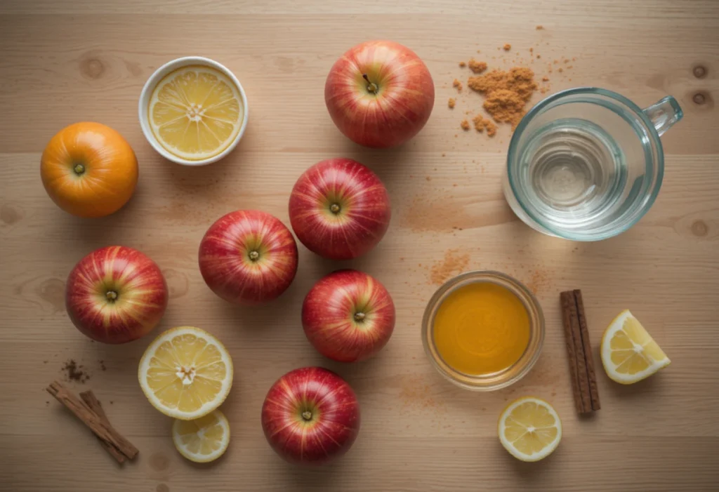 Ingredients Used in Apple Juice Cold Press