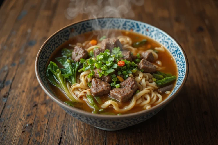 Braised Beef Noodle Soup