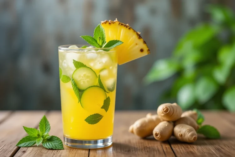 Pineapple Drink for Weight Loss