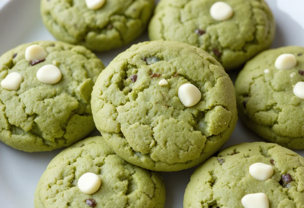 Matcha Cookies Recipe (Soft & Chewy)