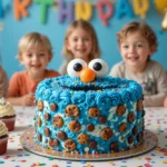 Cookie Monster Cake