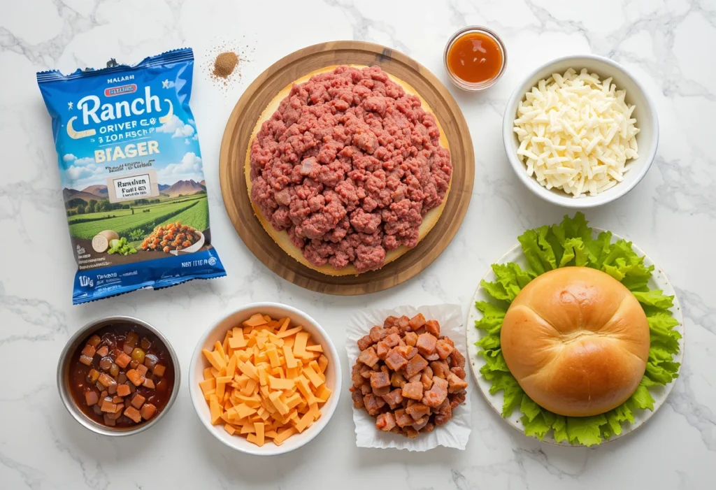 Ingredients You Need for the Best Crack Burger Recipe