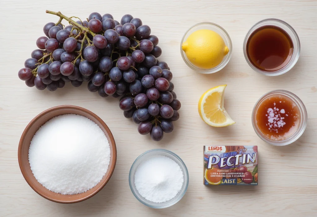 Ingredients You’ll Need for Grape Jelly
