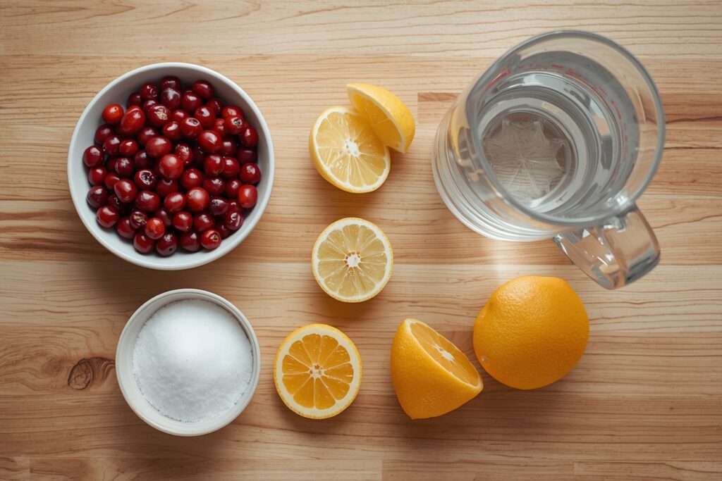 Ingredients You’ll Need for Cranberry Juice