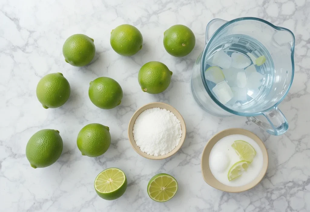 Lime Juice Ingredients (Halal & Simple)