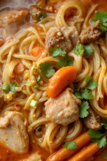 Spicy Chicken Noodle Soup