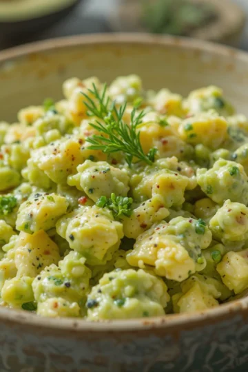 Keto Avocado Egg Salad