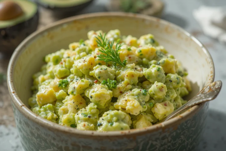 Keto Avocado Egg Salad