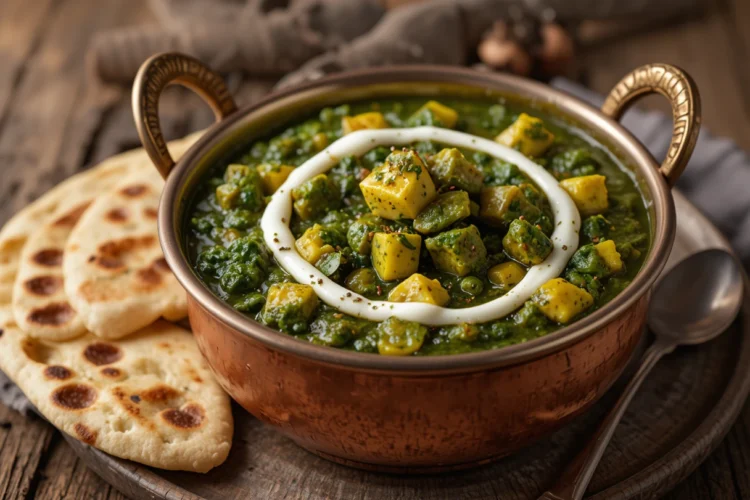 Recipe for Making Palak Paneer
