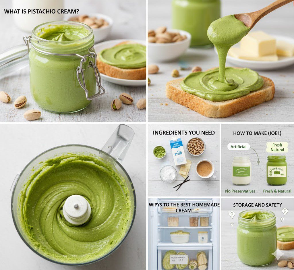 How to Make Pistachio Cream (Step-by-Step)