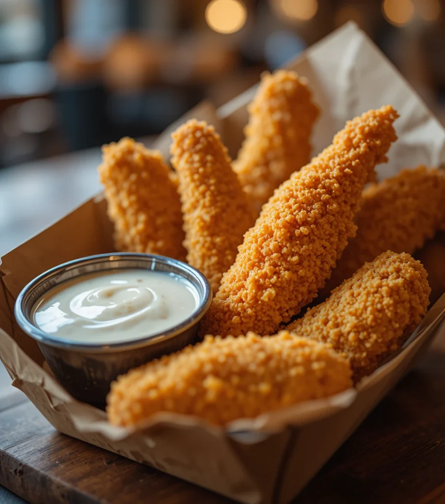 How I Serve Chicken Fries