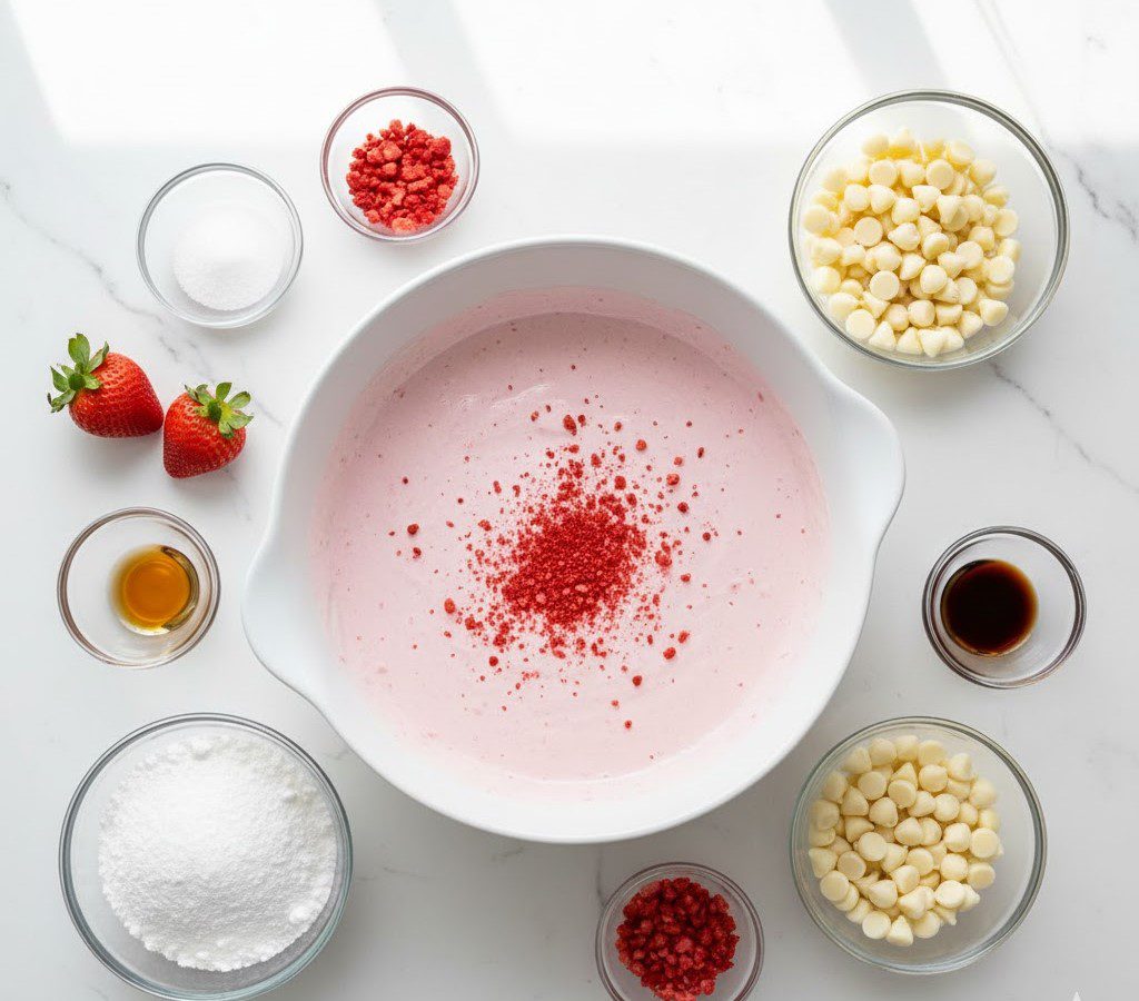Ingredients for Strawberry Bon Bons Recipe