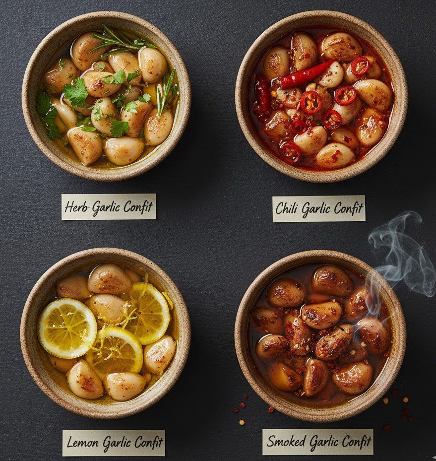 Garlic Confit Variations (Flavor Ideas)