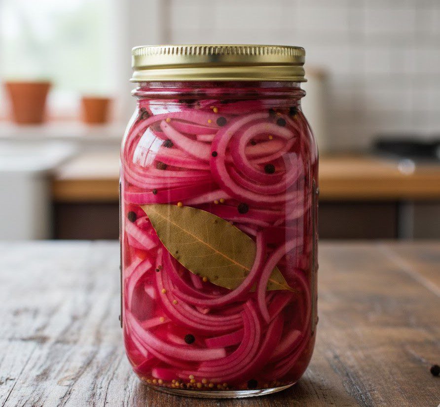 What Is a Traditional Pickled Red Onion Recipe?