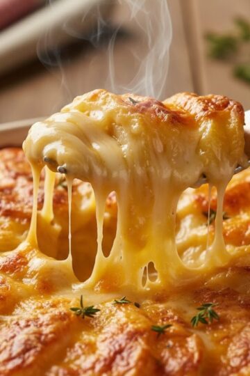 Cheesy Scalloped Potatoes Recipe