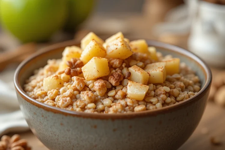 Apple Cinnamon Oatmeal